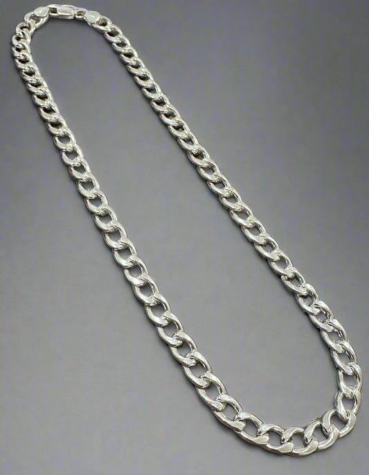 Boy's 16" Silver Hollow Chain SBC01